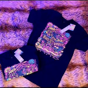 Please Prevent Bad Vibes T-shirt by Killer Acid